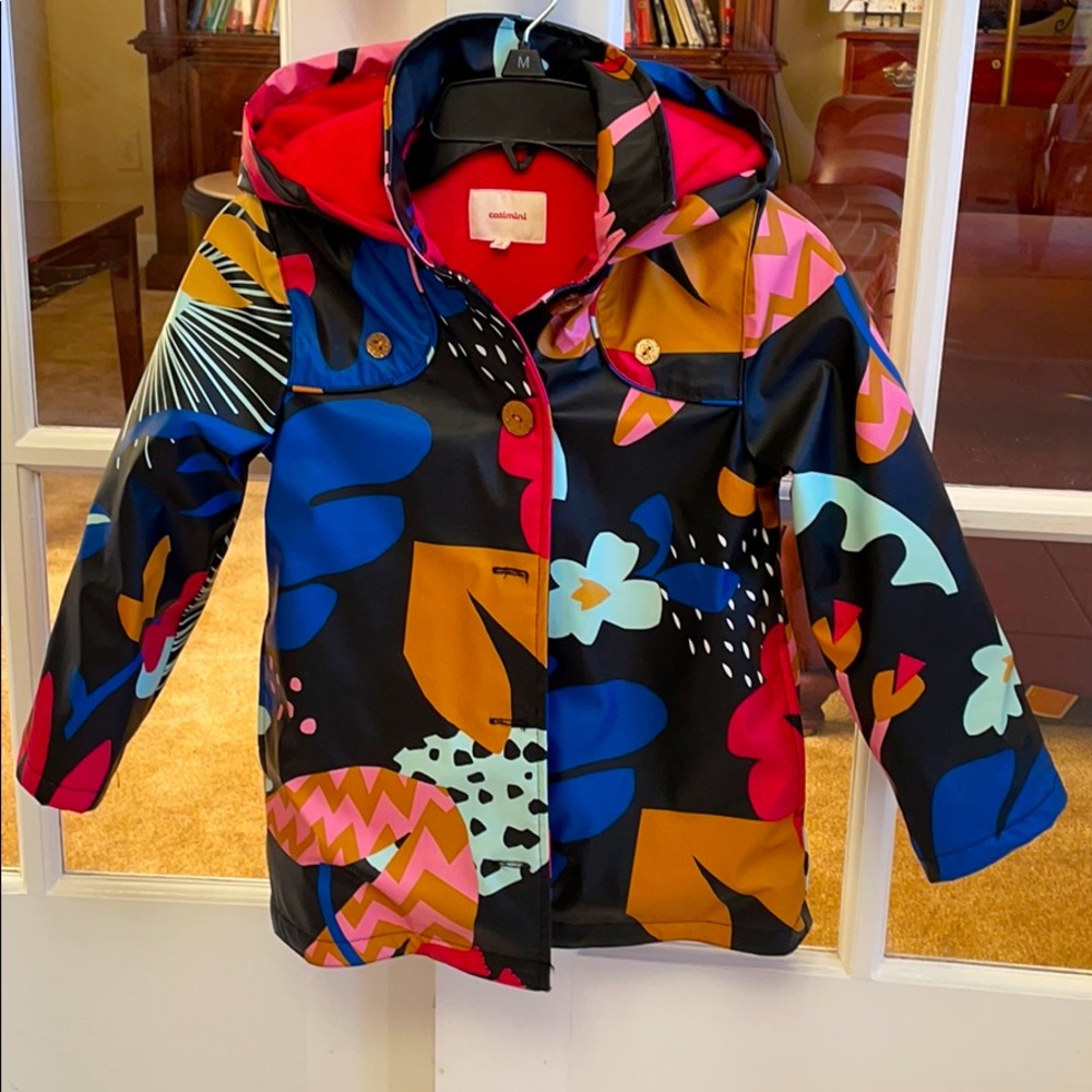 Catimini fleeced raincoat